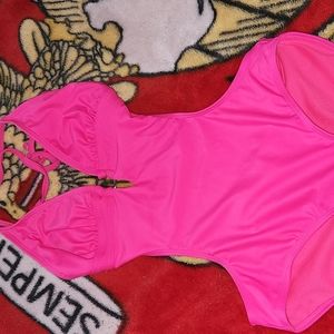 One piece bathing suit